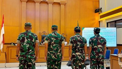 4 Anggota BAIS TNI Hadapi Tuntutan Kasus Air Keras