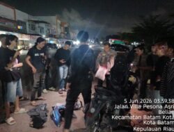 Kegiatan Respon Cepat Laporan 110, Personel Polsek Batam Kota Datangi TKP Dugaan Penganiayaan di Belian