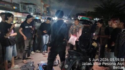 Kegiatan Respon Cepat Laporan 110, Personel Polsek Batam Kota Datangi TKP Dugaan Penganiayaan di Belian