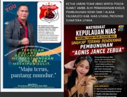 Ketua Umum Team Libas Minta Polda Sumut Ambil Alih Penanganan Kasus Pembunuhan Siswi SMK 1 Alasa Talumuzoi    