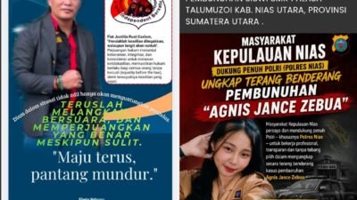 Ketua Umum Team Libas Minta Polda Sumut Ambil Alih Penanganan Kasus Pembunuhan Siswi SMK 1 Alasa Talumuzoi    