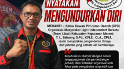 Ketua DPD Team Libas Kepulauan Meranti Nyatakan Mengundurkan Diri