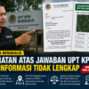 TEAM LIBAS Bengkalis Keberatan atas Jawaban UPT KPH, Nilai Informasi yang Diberikan Tidak Lengkap
