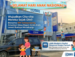 Momen Hari Anak Nasional, BRI Selatpanjang Ajak Masyarakat Siapkan Masa Depan Anak Lewat Budaya Menabung Sejak Dini