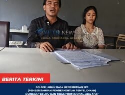 Polsek Lubuk Baja SP3-kan Laporan Warga Terkait Hak Asuh Anak, PH : Ini Keputusan Keliru, Tidak Profesional dan Adanya Keterpihakan