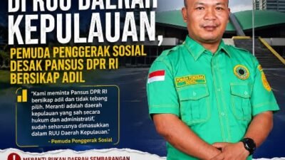 Abai Masukkan Meranti di RUU Daerah Kepulauan, Pemuda Penggerak Sosial Desak Pansus DPR RI Bersikap Adil