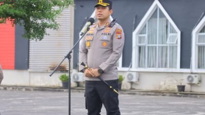 AKBP Gede Adi Pimpin Apel Perdana, Titip Tiga Pesan untuk Seluruh Personel