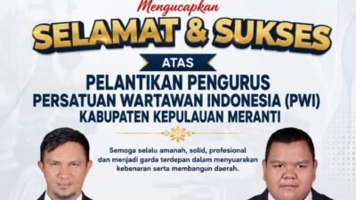 DPC ASWIN Kepulauan Meranti Ucapkan Selamat Atas Pelantikan Pengurus PWI Kepulauan Meranti