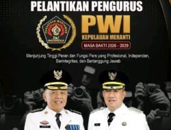 Bupati Kepulauan Meranti AKBP (Purn) H. Asmar Ucapkan Selamat Atas Pelantikan Pengurus PWI Kepulauan Meranti Masa Bakti 2026–2029