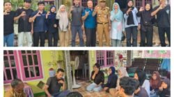 Perkuat Sinergi dengan Mahasiswa, Camat Pulau Merbau HERMANSYAH, SH Kunjungi Posko KKN di Desa Centai
