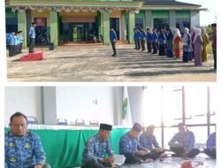 Perkuat Sinergi dan Spiritual Pegawai, Camat Pulau Merbau Hermansyah, SH Pimpin Apel Kesadaran Nasional dan Yasinan Bersama