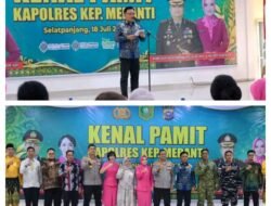 Bupati Asmar Sambut Kapolres Baru Kepulauan Meranti, Kenang Dedikasi AKBP Aldi Alfa Faroqi