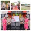 Farewell Parade Kapolres Meranti, AKBP Aldi Berpamitan, AKBP Gede Siap Lanjutkan Pengabdian