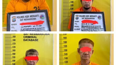 Polres Meranti Bongkar Dua Kasus Peredaran Sabu dalam Sehari, Empat Diduga Pengedar Diamankan