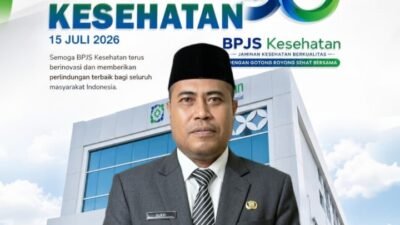 HUT BPJS Kesehatan ke-58, Plt Kadiskominfotik Kepulauan Meranti Sukri, SE Ajak Perkuat Sinergitas