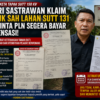 Hendri Sastrawan Beri Ultimatum PLN, Minta Kompensasi Tapak SUTT 131 Dibayar dalam 7 Hari atau Tempuh Jalur Hukum