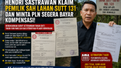 Hendri Sastrawan Beri Ultimatum PLN, Minta Kompensasi Tapak SUTT 131 Dibayar dalam 7 Hari atau Tempuh Jalur Hukum