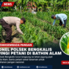 Sokong Swasembada Pangan, Personel Polsek Bengkalis Turun Dampingi Petani Jagung di Bathin Alam