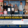 Buntut Dari Tewasnya Penumpang Gojek Wanita di Jl. Sudirman Hingga Terlindas Bagus Pariwisata, Keluarga Minta Keadilan dan Proses Hukum Tetap Berjalan..