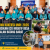 Mahasiswa KUKERTA UNRI 2026 Sosialisasikan Eco Kreatif Desa di Pangkalan Batang Barat