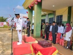Momentum HUT Ke-81 RI: Camat Pulau Merbau, Hermansyah, S.H., Gelorakan Semangat Kemerdekaan dan Pembangunan Daerah