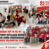 Semarak HUT RI ke-81: Dispersip Kepulauan Meranti Gelar Lomba Kebersamaan, Perkuat Solidaritas Staf