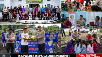 Kapolres Kepulauan Meranti Perkuat Sinergi Jelang Ekspedisi Merah Putih Presisi Polda Riau.