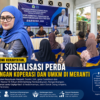 Dorong Ekonomi Kerakyatan, Darsini Sosialisasi Perda Perlindungan Koperasi dan UMKM di Meranti