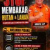 Tingkatkan Kesadaran Karhutla, Kabid Darlog BPBD Kepulauan Meranti Ardath, S.IP Tegaskan Imbauan dan Sanksi Pidana Pembakaran Lahan
