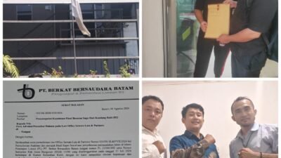 PT Berkat Bersaudara Batam Tegaskan Besaran Sagu Hati Bersifat Final, Kuasa Hukum Warga Nilai Tak Manusiawi dan Siap Tempuh Jalur RDP