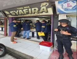 Polda Riau Penggeledahan Toko Emas Syafira di Kampar, Diduga Tampung Hasil Emas Ilegal