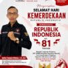 Ketua Bidang Hukum dan Advokasi DPC ASWIN Kepulauan Meranti Sampaikan Ucapan HUT ke-81 Kemerdekaan RI