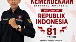 Ketua Bidang Hukum dan Advokasi DPC ASWIN Kepulauan Meranti Sampaikan Ucapan HUT ke-81 Kemerdekaan RI