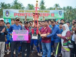Portesa Cup II Ditutup, Asmar Dorong Lahirnya Talenta Sepak Bola Muda Meranti