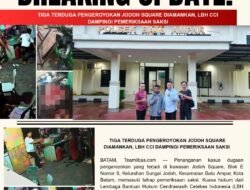 Tiga Terduga Pengeroyokan Jodoh Square Diamankan, LBH CCI Dampingi Pemeriksaan Saksi