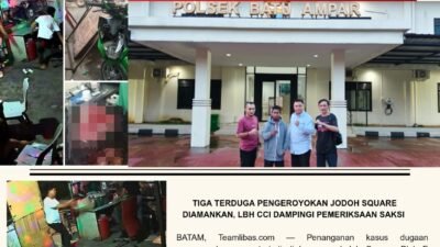 Tiga Terduga Pengeroyokan Jodoh Square Diamankan, LBH CCI Dampingi Pemeriksaan Saksi
