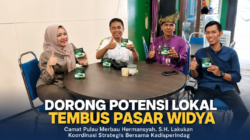 Dorong Potensi Lokal Tembus Pasar Widya, Camat Pulau Merbau Hermansyah, S.H. Lakukan Koordinasi Strategis Bersama Kadisperindag