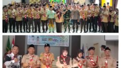 Dilepas Bupati AKBP (Purn) H. Asmar, Dua Pramuka Terbaik Pulau Merbau Berlaga di Jamnas