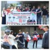 Bupati Asmar Pimpin Pembagian 1.000 Bendera Merah Putih, Ajak Warga Semarakkan Kemerdekaan