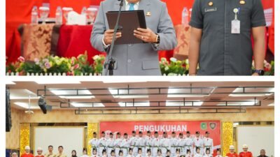 Bupati Meranti Kukuhkan Paskibra 2026, Tekankan Nasionalisme dan Tanggung Jawab Generasi Muda