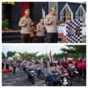 Apel Bersama Komunitas, Kapolres Meranti Lepas Ekspedisi Merah Putih Presisi