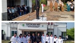 Penuh Khidmat dan Semarak Patriotisme, Sekcam Tebing Tinggi Barat Mardiansyah, S.IP Pimpin Upacara HUT ke-81 RI di Desa Insit