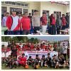 Polsek Tebing Tinggi Barat Kawal Pembukaan Turnamen Mini Soccer Pelajar hingga Kondusif