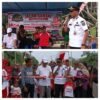 Dekat dengan Rakyat dan Berdedikasi, Camat Pulau Merbau Hermansyah, S.H. Lepas Jalan Santai Komunitas Kampong Kamter