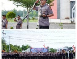 Kapolres Gede Adi Pimpin Hari Juang Polri 2026 di Meranti, Dorong Personel Perkuat Pelayanan Humanis