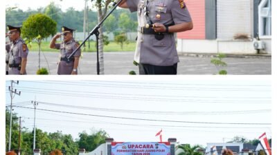 Kapolres Gede Adi Pimpin Hari Juang Polri 2026 di Meranti, Dorong Personel Perkuat Pelayanan Humanis