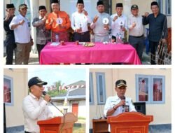 Kawal Transparansi Pilkades Baran Melintang, Camat Hermansyah, SH dan Kabid Pemdes Ardath, S.IP Hadiri Penetapan Nomor Urut Calon