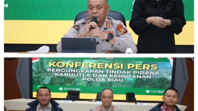 37 Perkara Karhutla Diungkap Polda Riau, 40 Tersangka dan 904 Hektare Lahan Terbakar