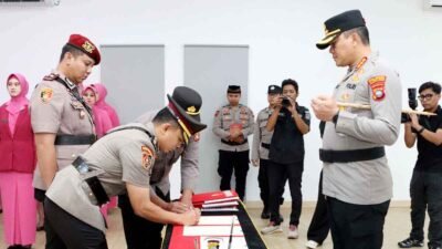 Kompol Agung Tri Poerbowo Resmi Jabat Kasat Reskrim Polresta Barelang