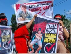 Ratusan Warga Desak Kadus I Hilimaziaya Dicopot, Sejumlah Dugaan Pelanggaran Diminta Diusut